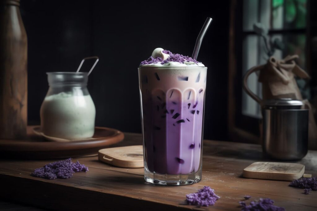 Lavender Honey Milkshake