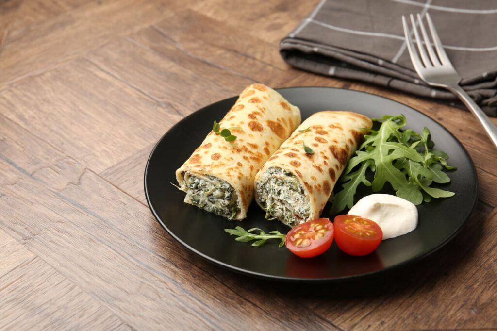 Spinach Feta Wrap