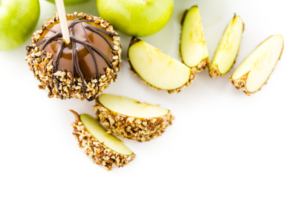 Caramel Apple Slices