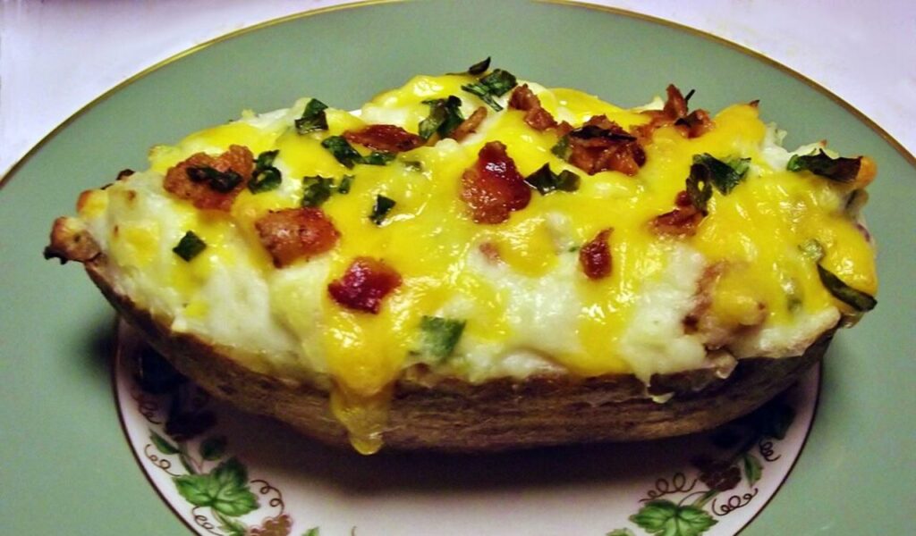 Loaded baked potatoes