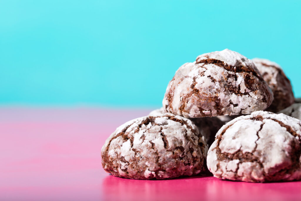 Chocolate Crinkle Cookies