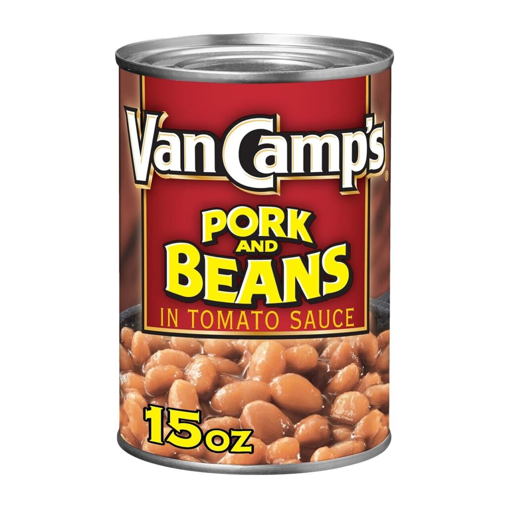 Van Camp’s Pork and Beans with Franks