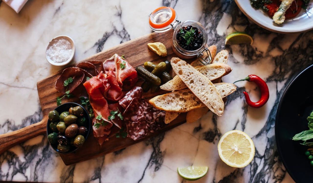 Antipasto platter