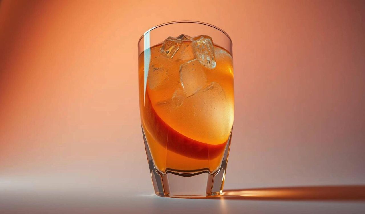 Apple Cider drink in a glass