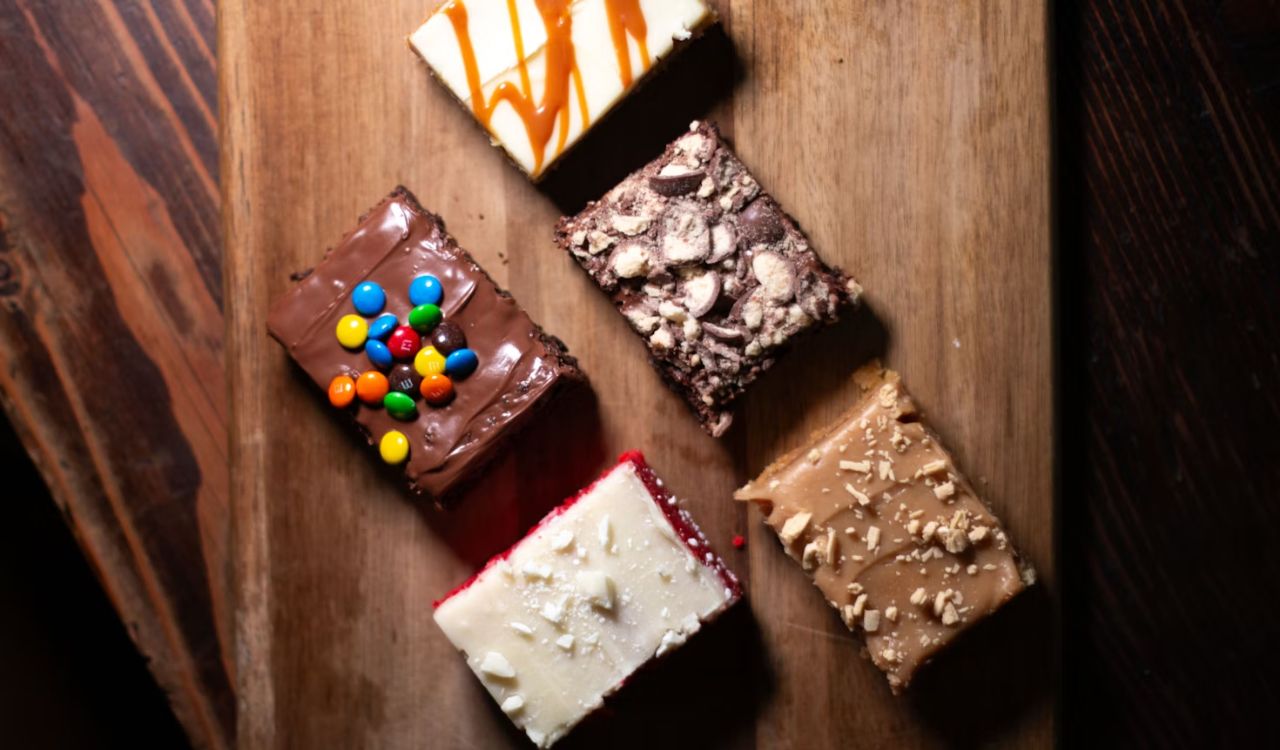 Assorted dessert bars