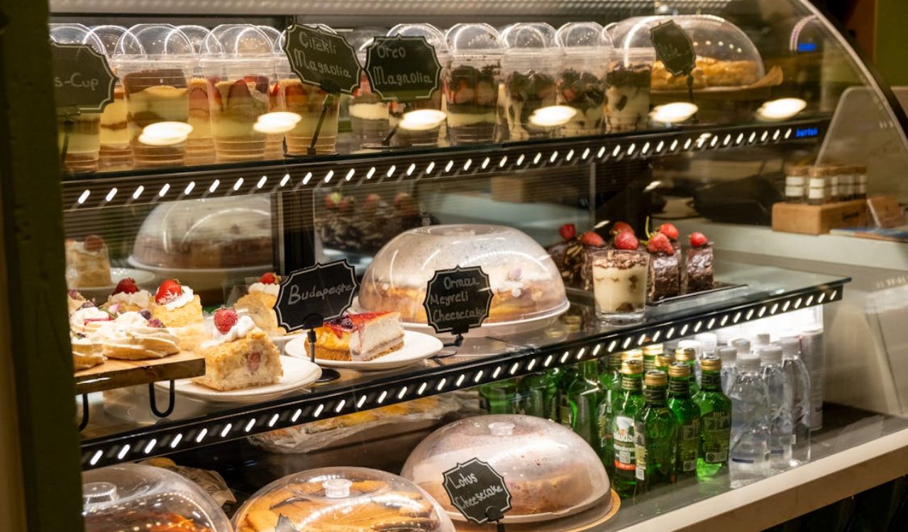 Assorted desserts