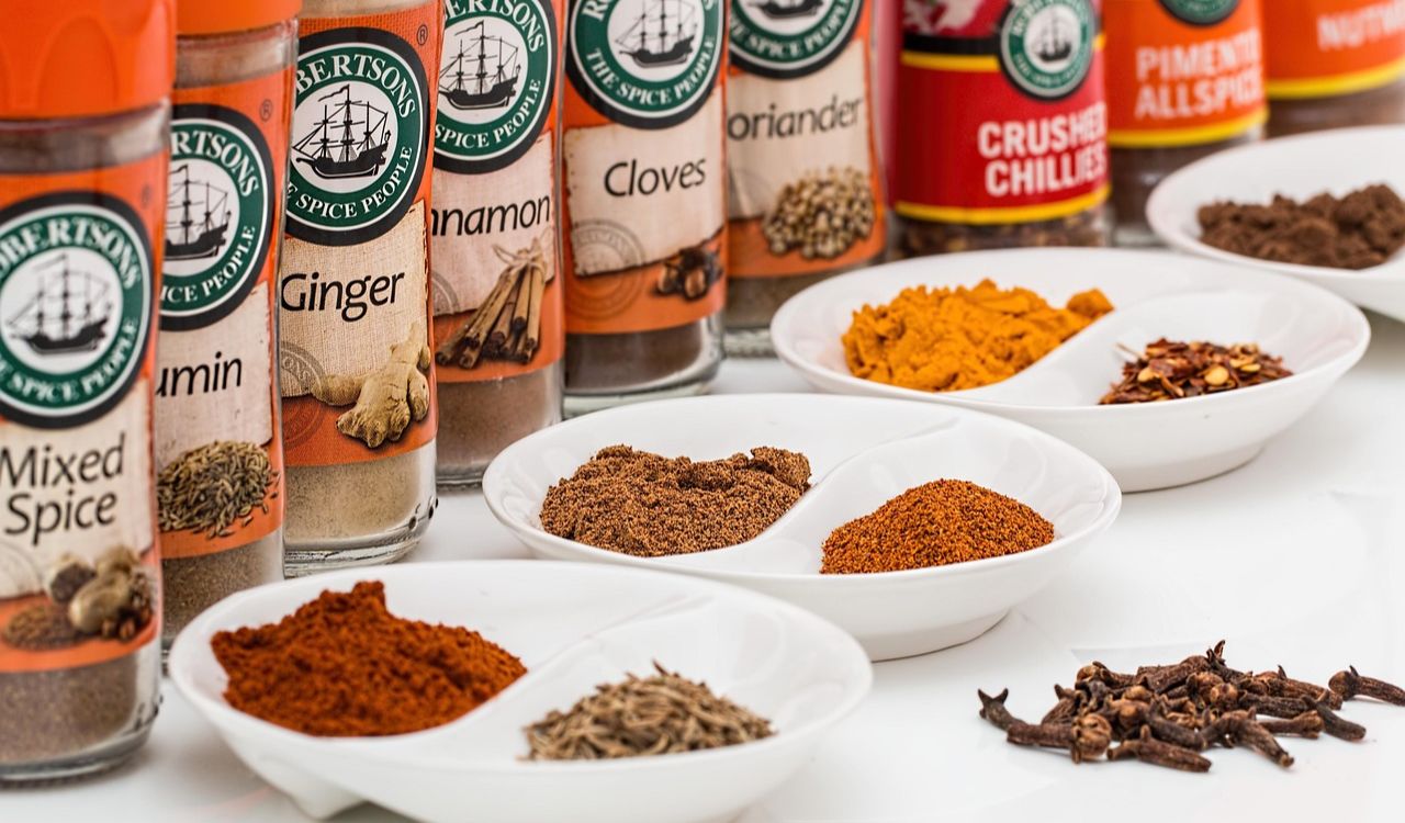 Assorted spices