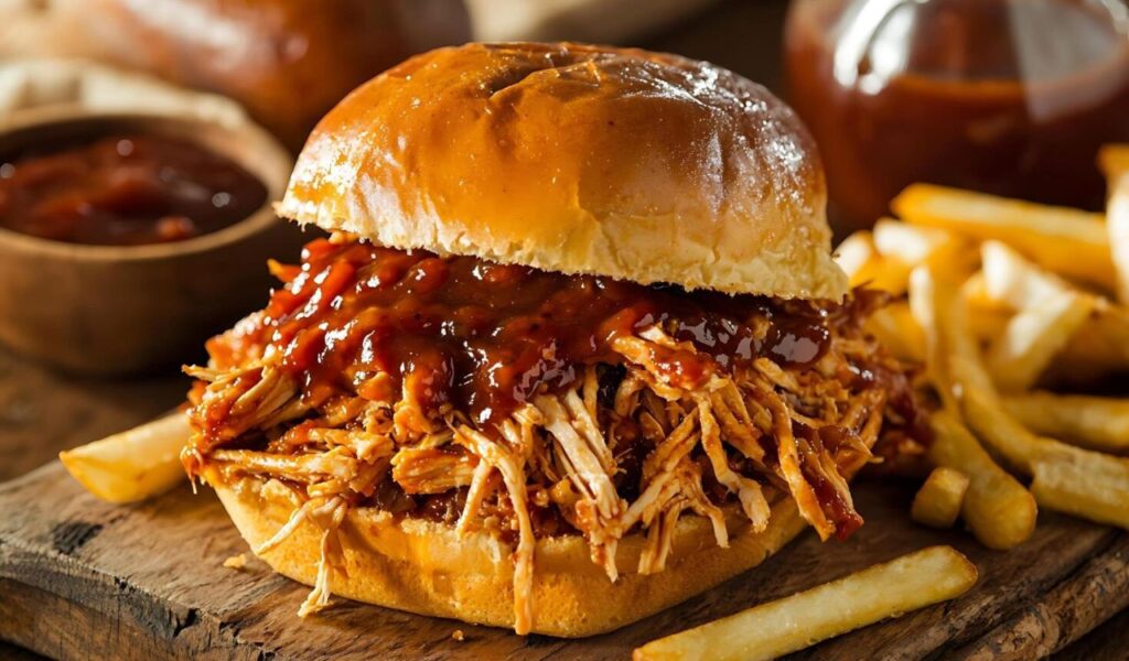 BBQ Chicken sliders