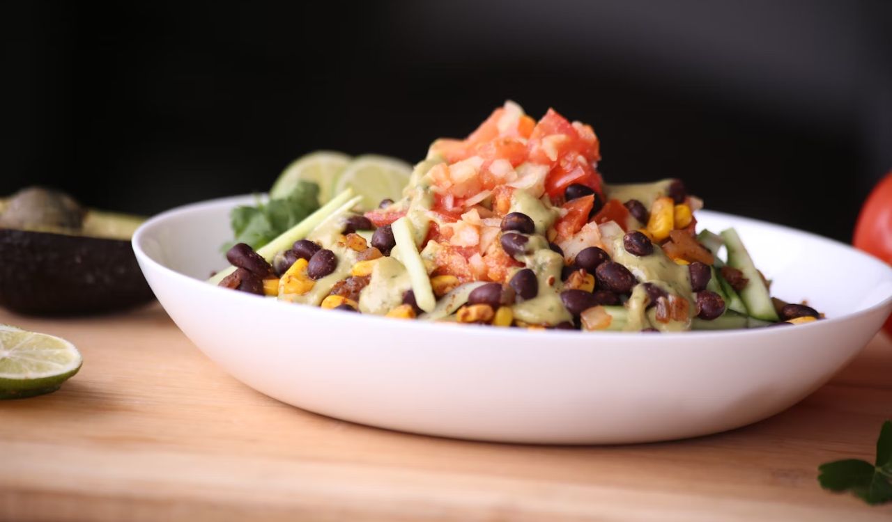 Black bean and corn salad