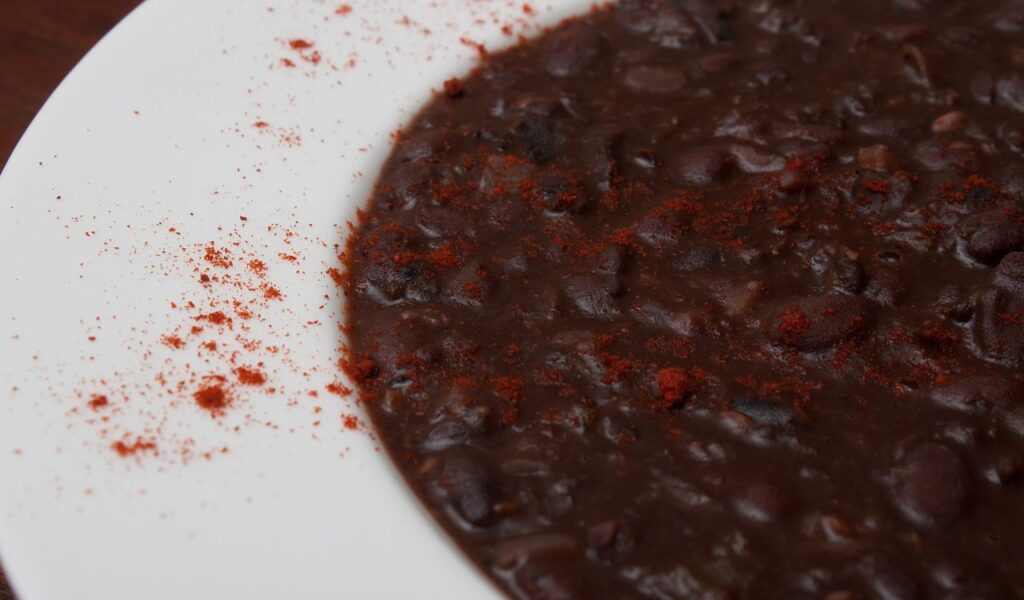 Black bean soup
