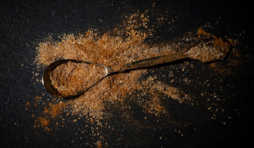 Brown sugar and cinnamon