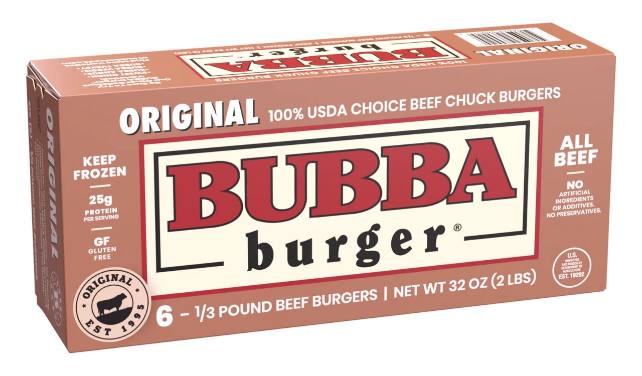 Bubba Burger Original Beef Burgers