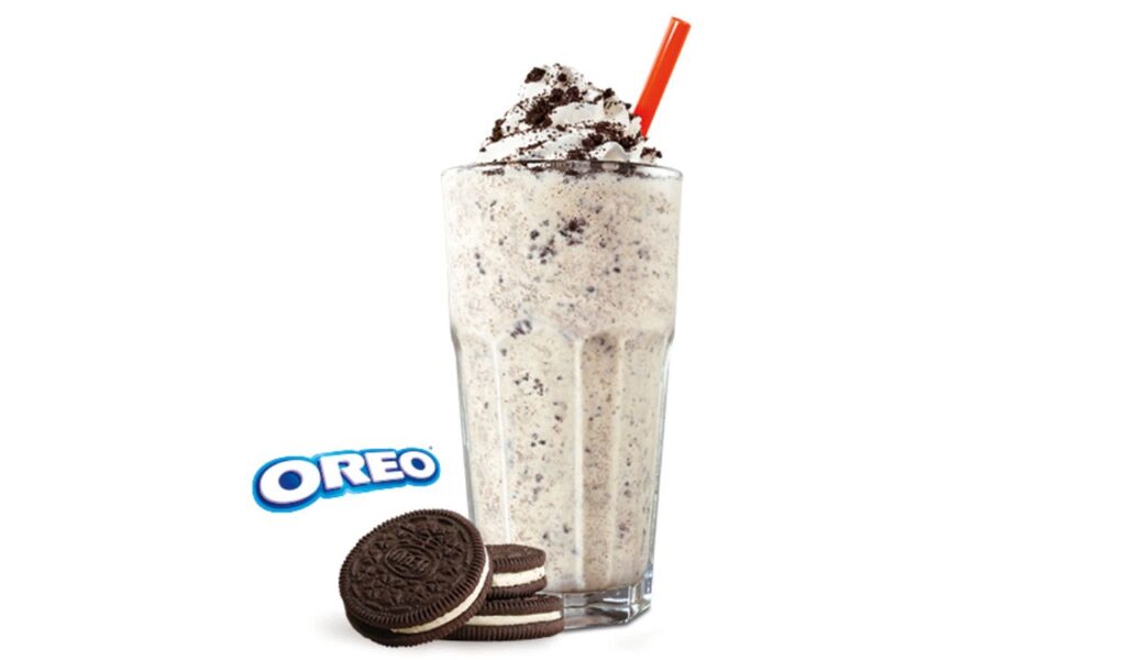 Burger King Oreo Shake