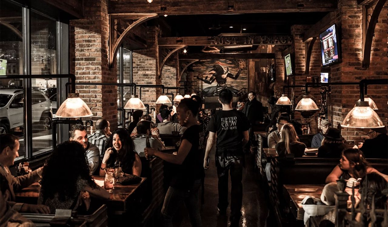 Busy restaurant