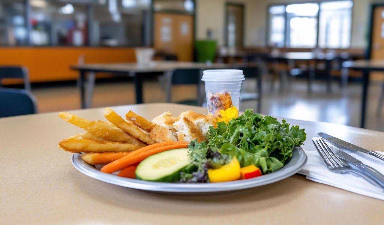 Cafeteria food