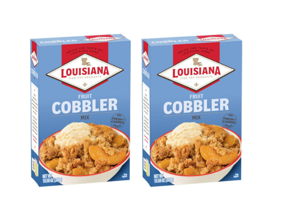 Cake Mix Fruit Cobbler