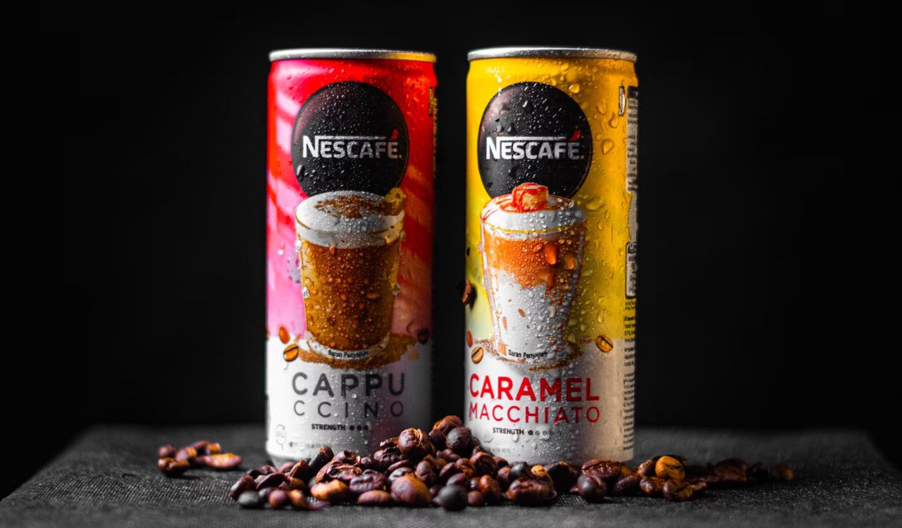 Canned coffee