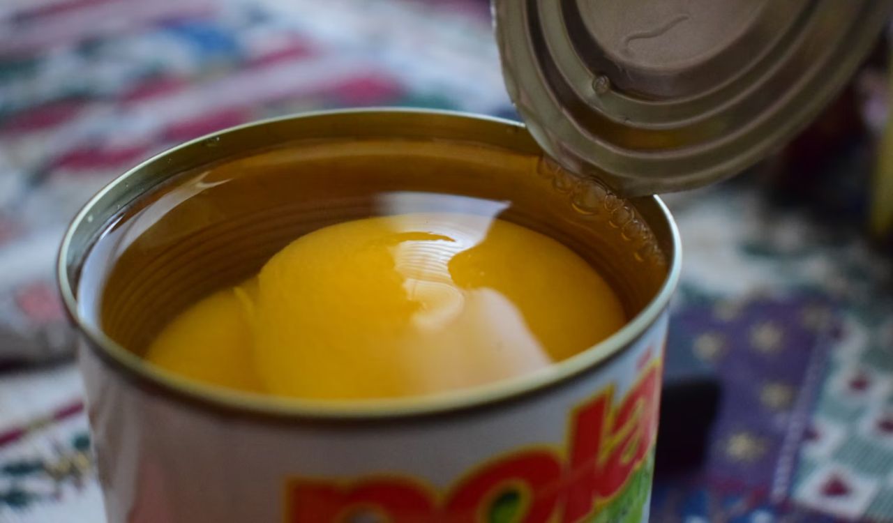 Canned fruit