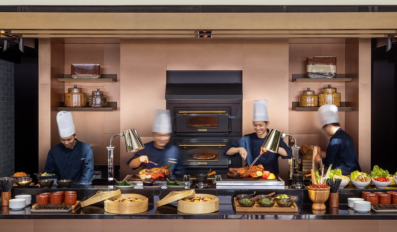 Carving station