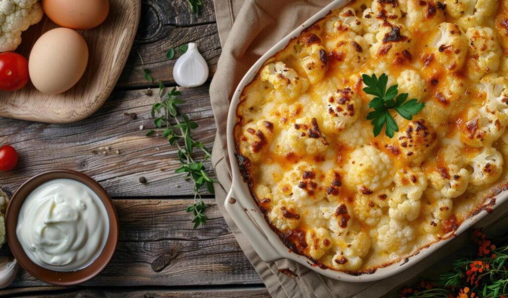 Cauliflower au Gratin