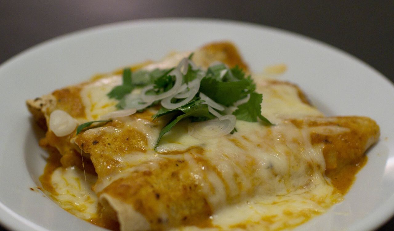 Cheese enchiladas