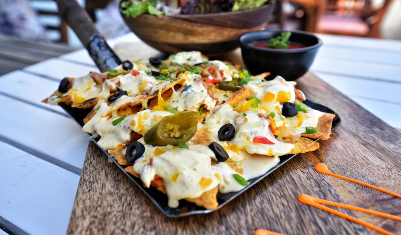 Cheesy Nachos
