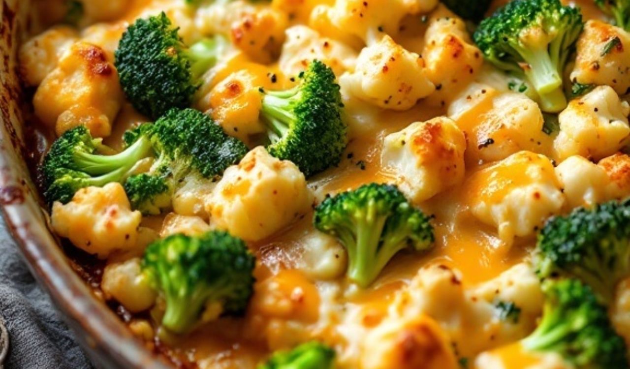 Cheesy broccoli casserole