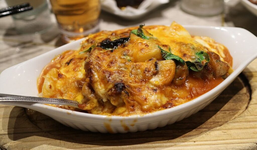 Chicken and rice bake