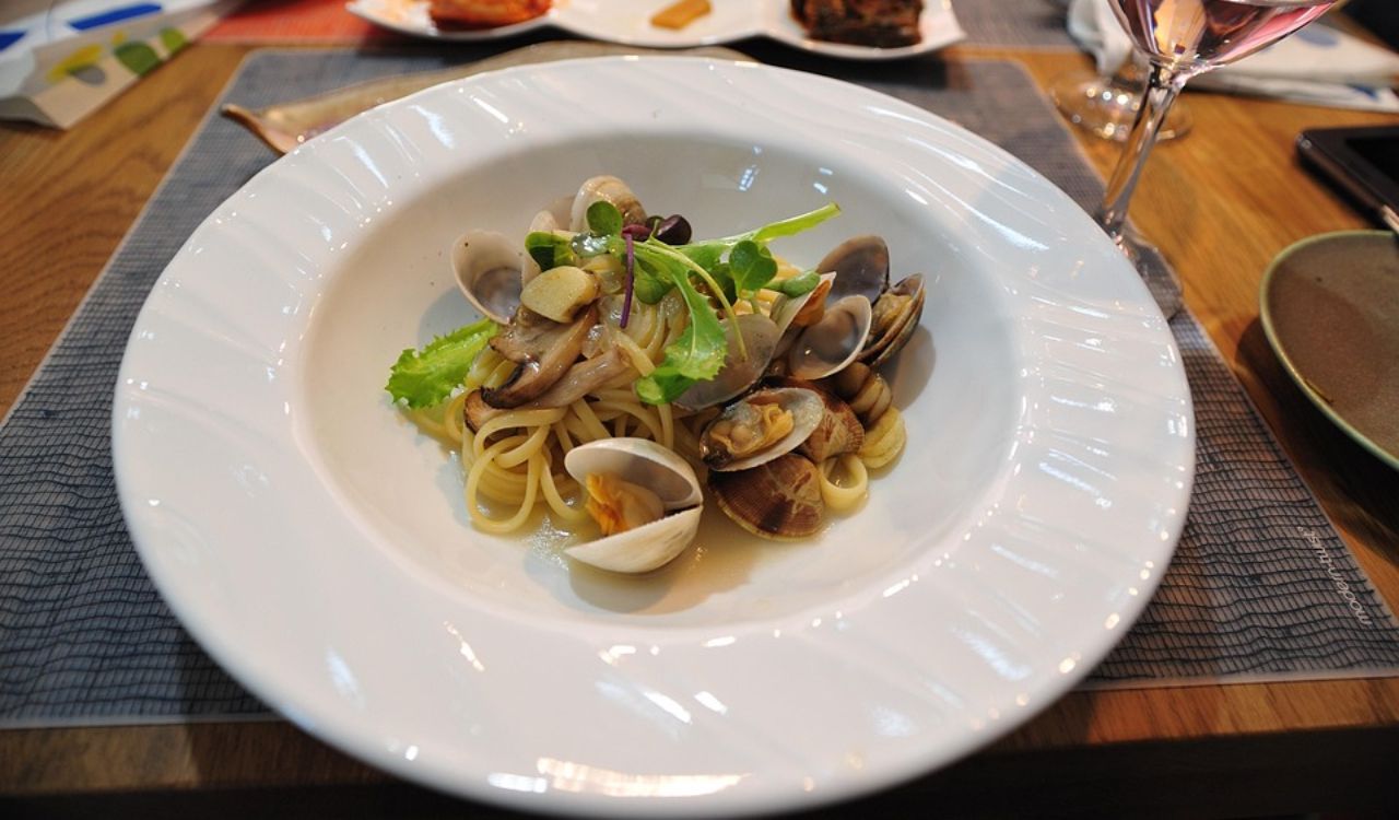 Clam linguine
