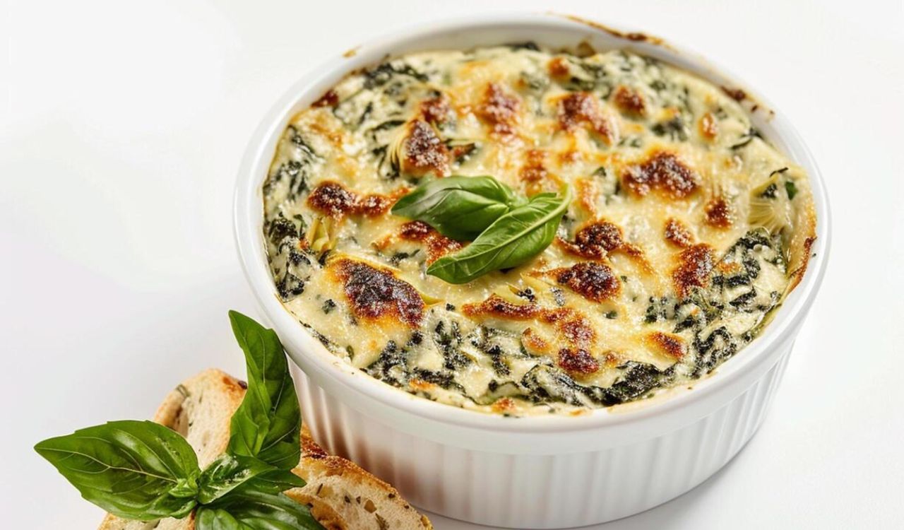 Creamed Spinach Bake