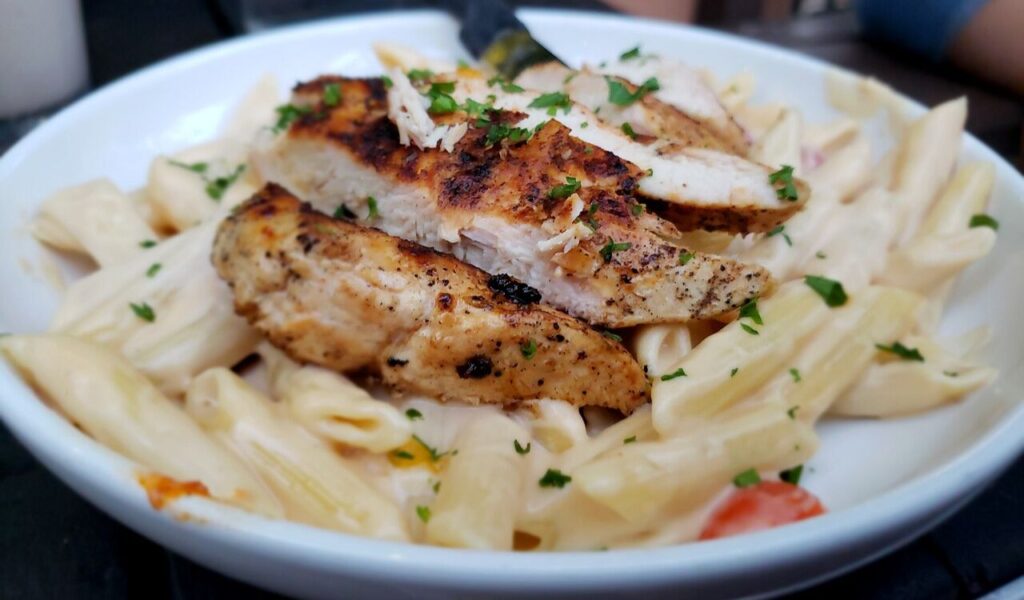 Creamy garlic parmesan chicken