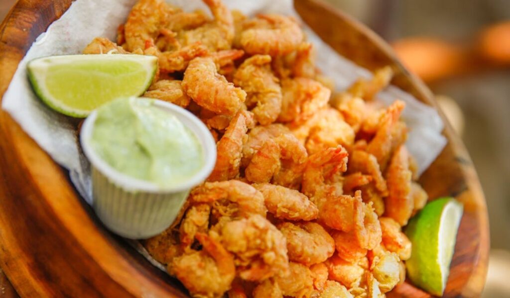 Deep fried shrimp