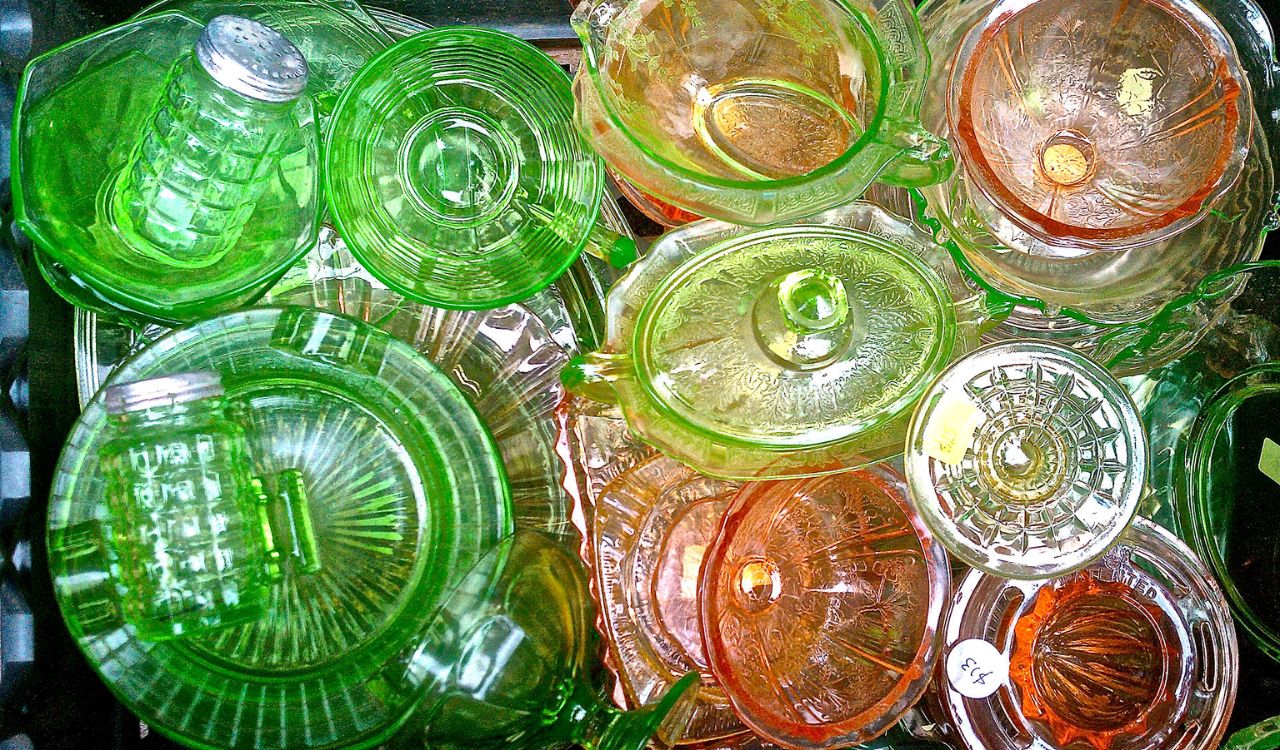 Depression glassware