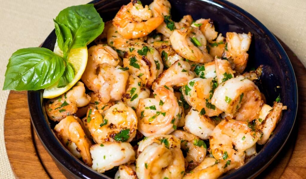 Shrimp scampi