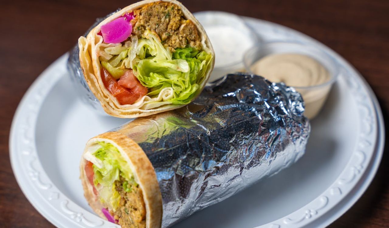 Falafel wraps