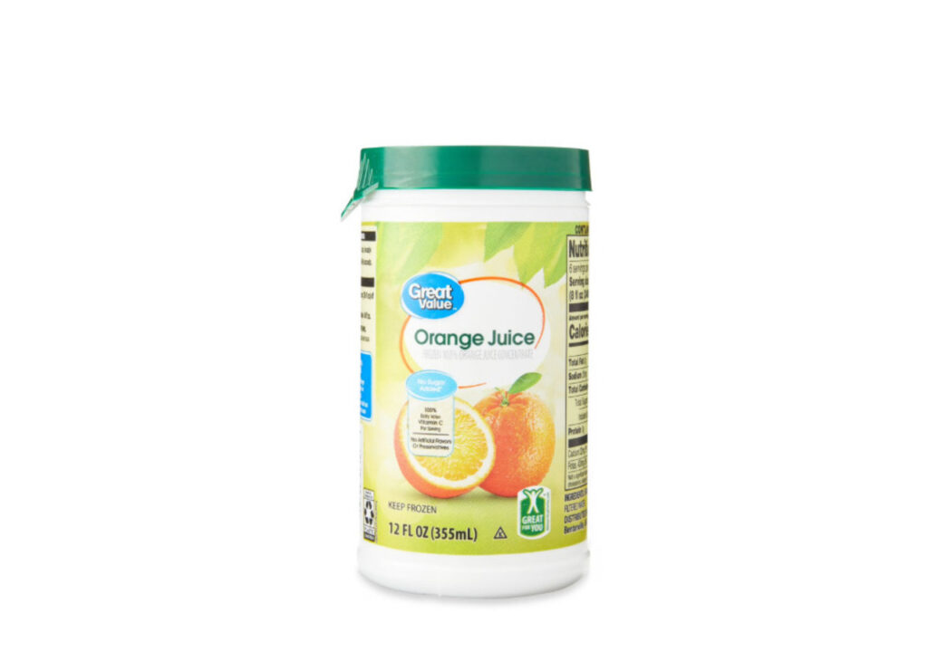 Frozen Concentrate Orange Juice