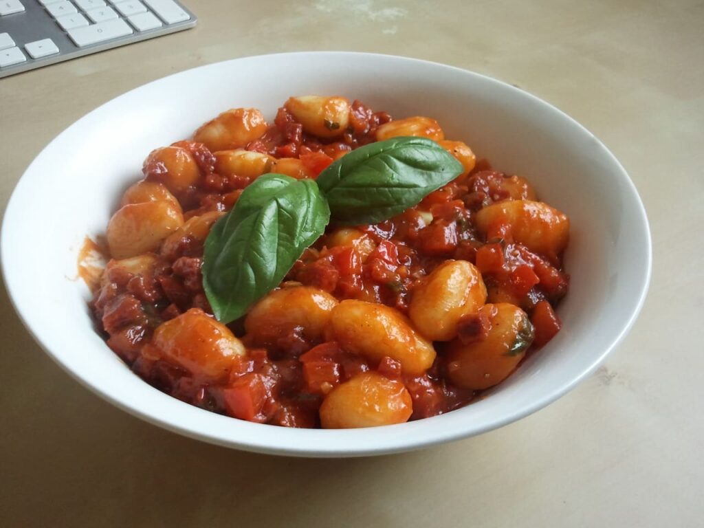 Gnocchi with Red Sauce