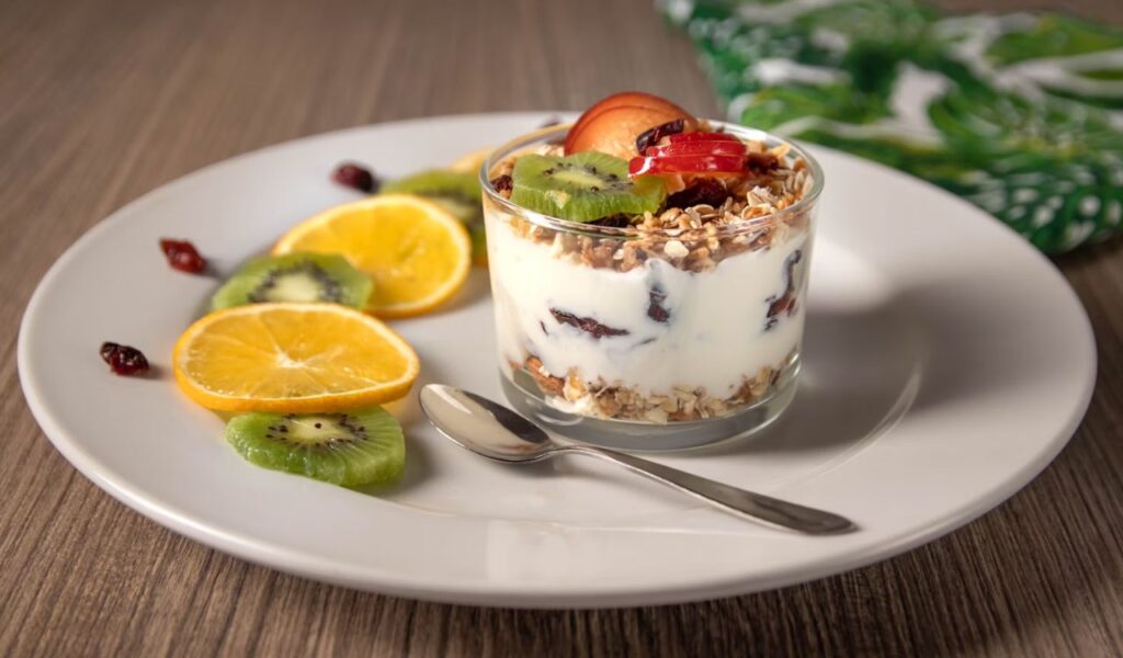 Greek yogurt parfaits