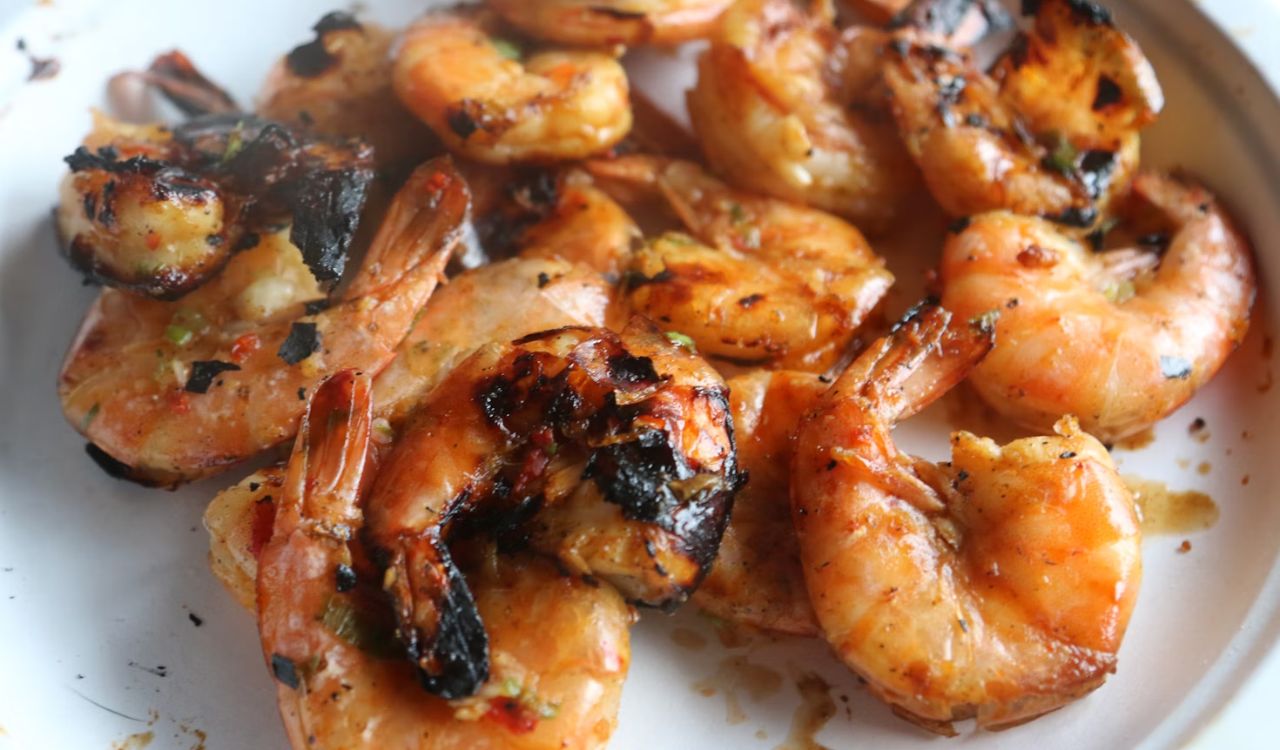Grilled shrimp