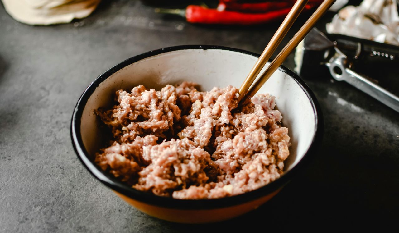 Ground pork