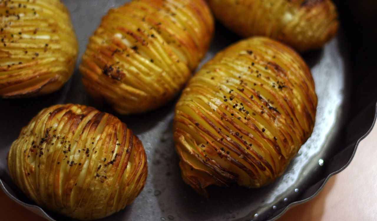 Hasselback potatoes
