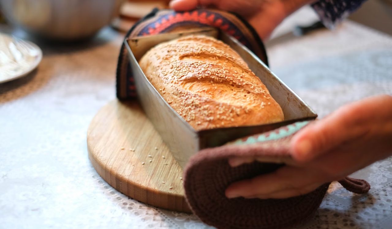 Homemade bread