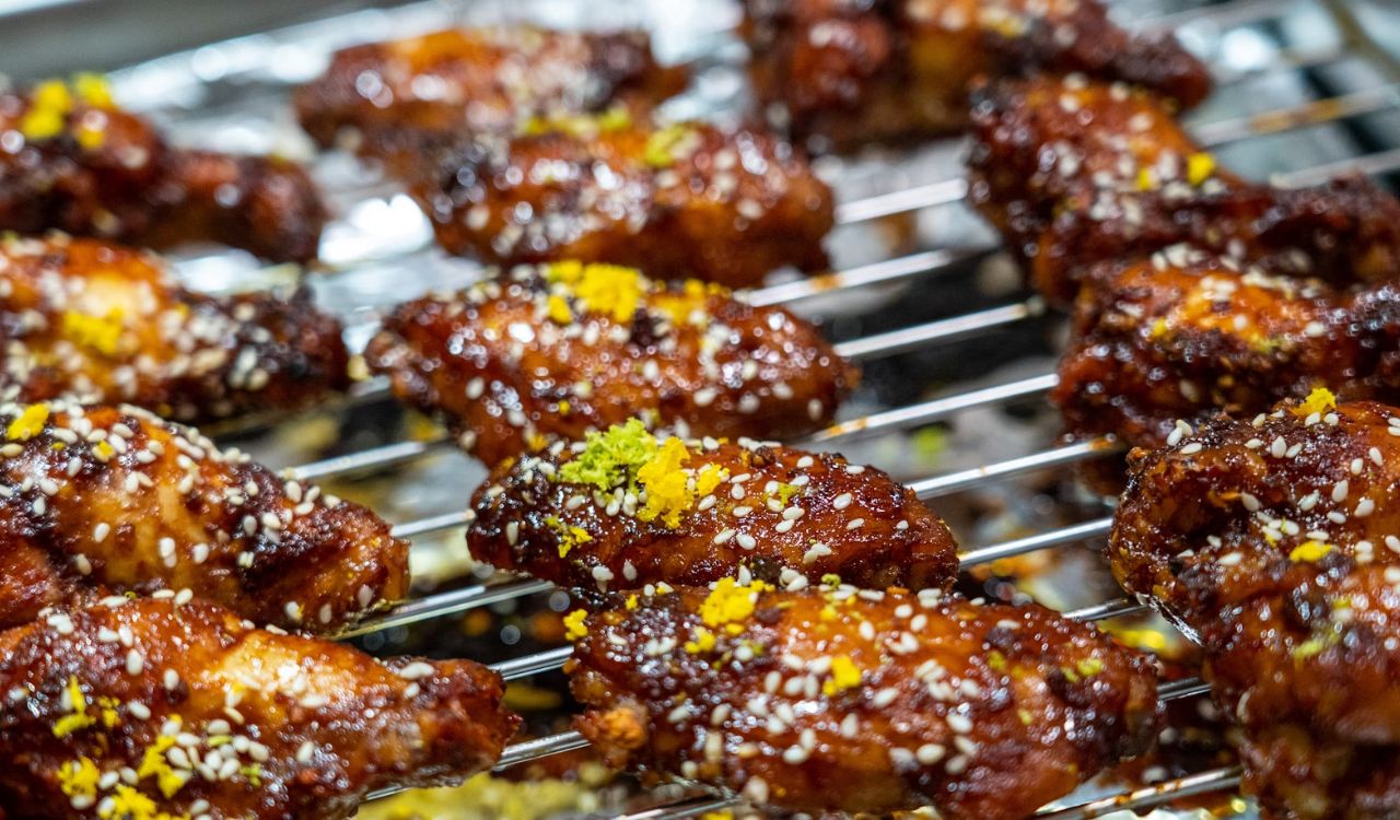 Honey garlic chicken