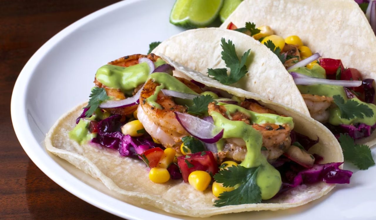 Shrimp tacos