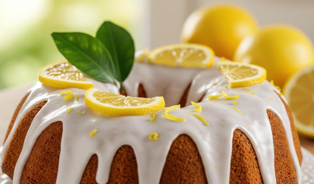 Lemon pound cake