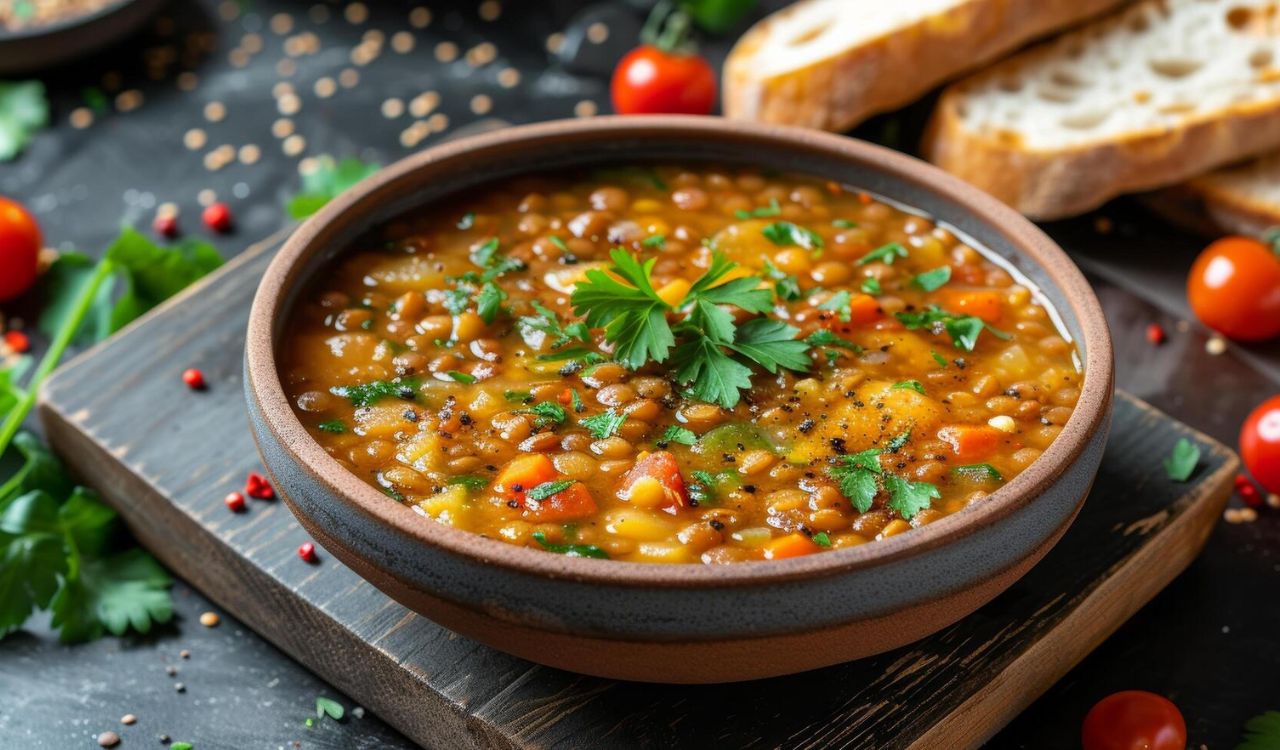 Lentil soup