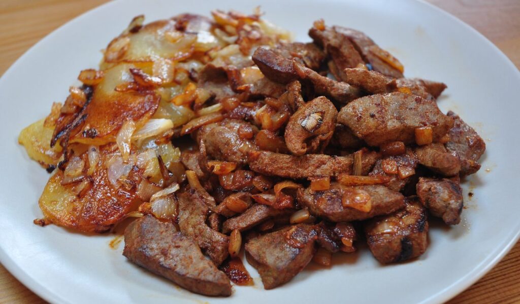 Liver and onions