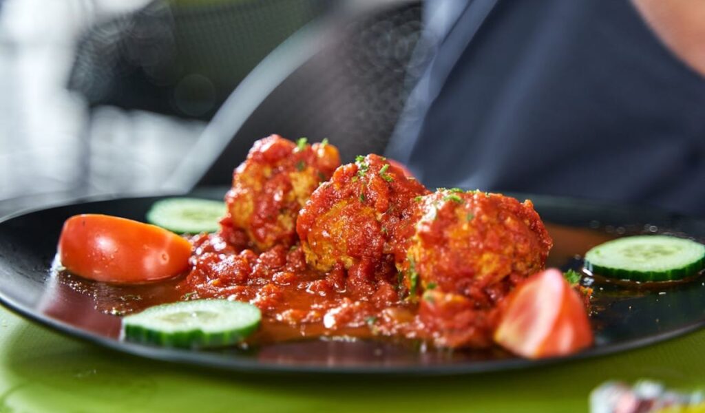 Meatballs in Marinara sauce