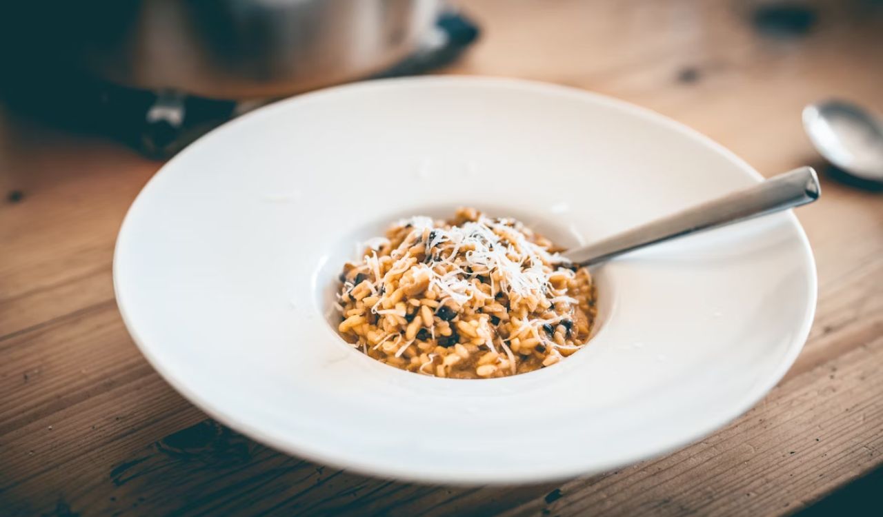 Mushroom risotto