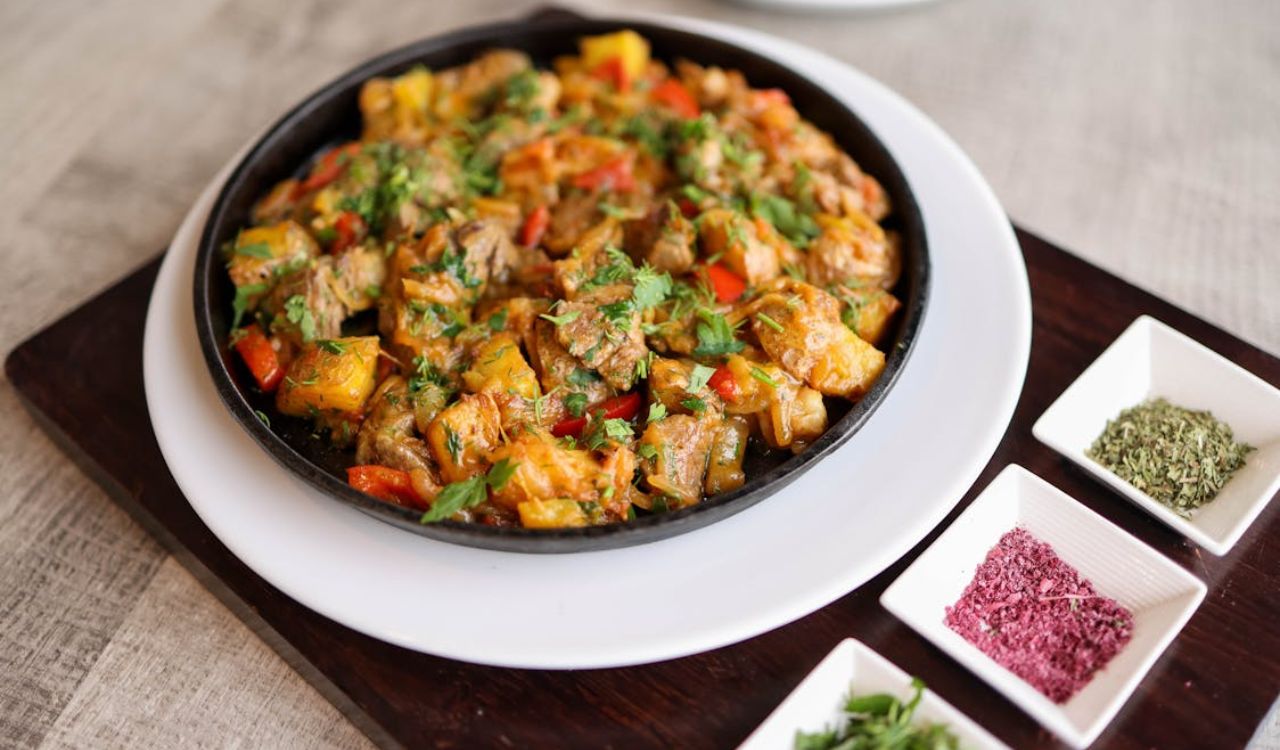 One-pan dish